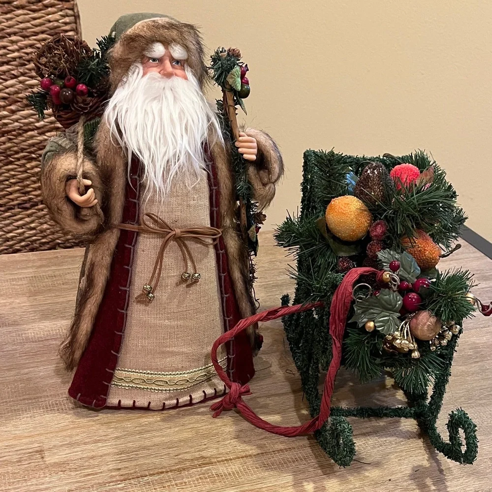 Santa’s Sleigh Decoration